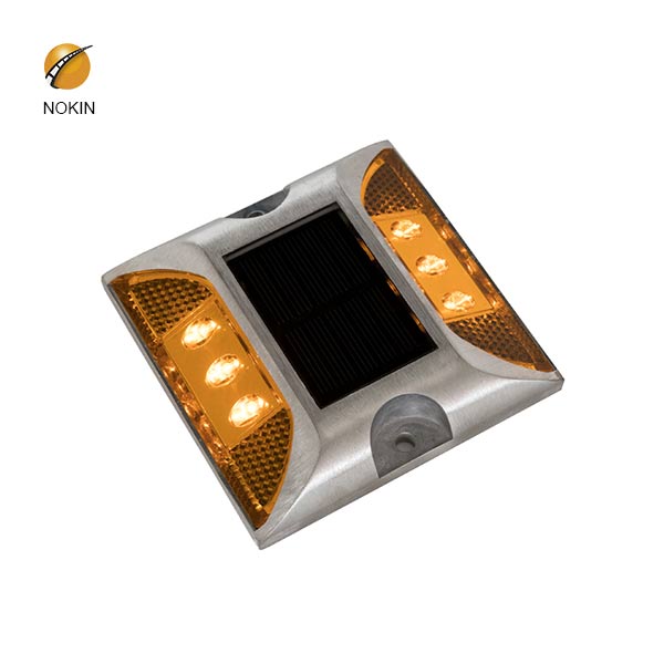 Nokin Solar Aluminium Road Stud With Reflectors NK-RS-D1